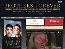 Tablet Screenshot of brothersforeverbook.com